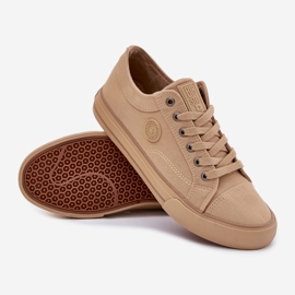 Big Star RR174337 tênis de material de material bege 2