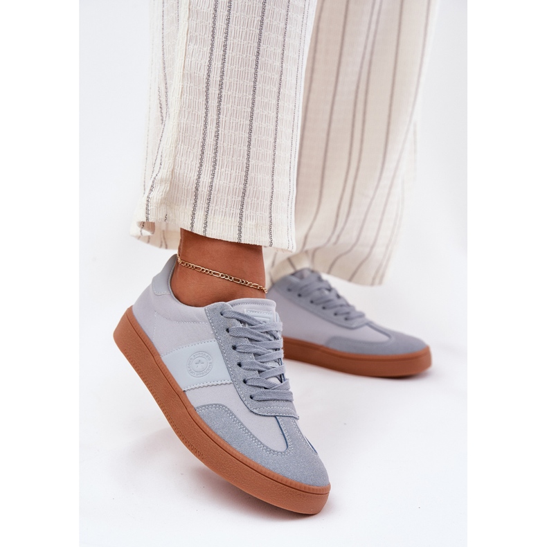 Tênis femininos Big Star RR274805 Blue azul 2