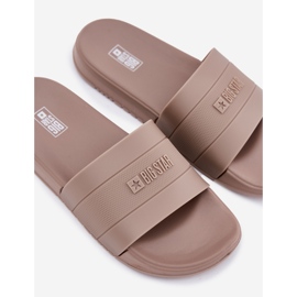 Big Star Grande estrela rr174a048 flops de espuma masculina bege 2