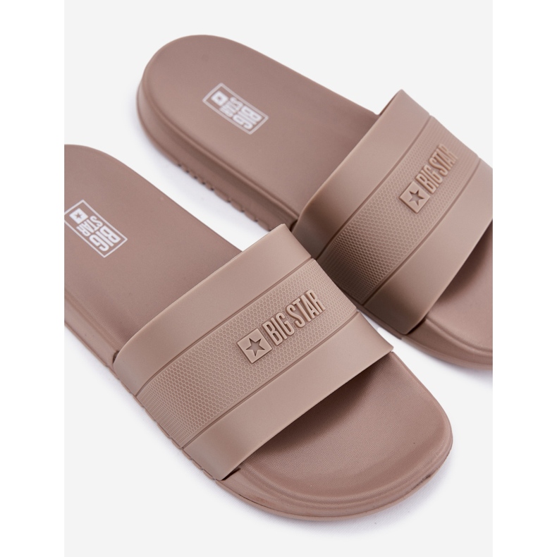 Big Star Grande estrela rr174a048 flops de espuma masculina bege 2