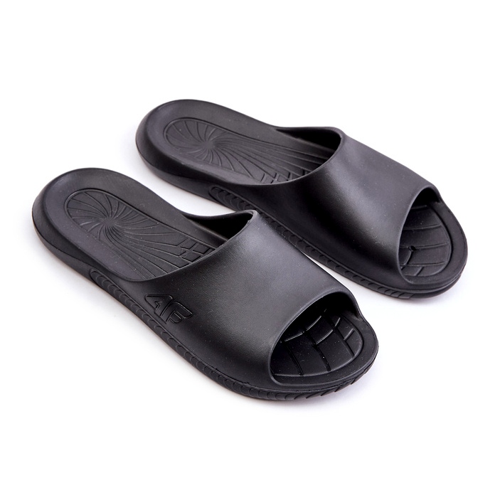 Flops de espuma masculina para piscina preta 4f preto 1