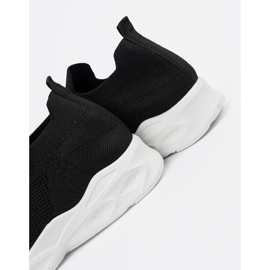 Botas esportivas femininas, preto escorregou 2