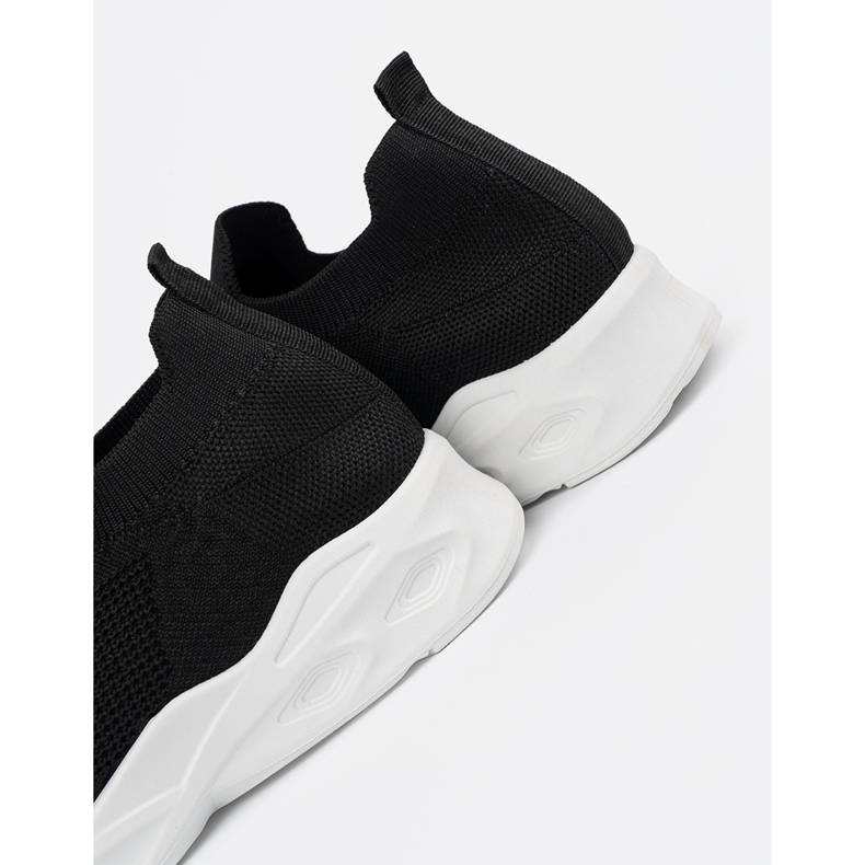 Botas esportivas femininas, preto escorregou 2