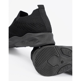 Botas esportivas femininas, preto escorregou 1