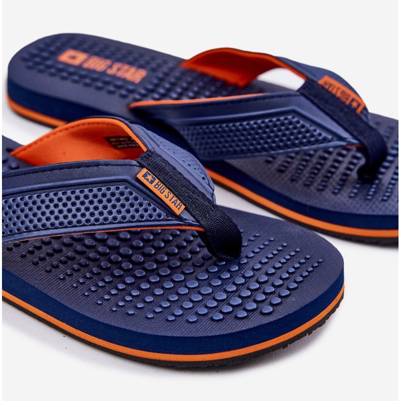 Flip -flops masculino Big Star RR174437 azul marinho 2