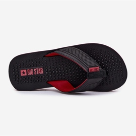 Flip -flops masculino Big Star RR174441 Black preto 2
