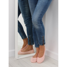 Bailarinas de malha rosa JX56 Rosa 1