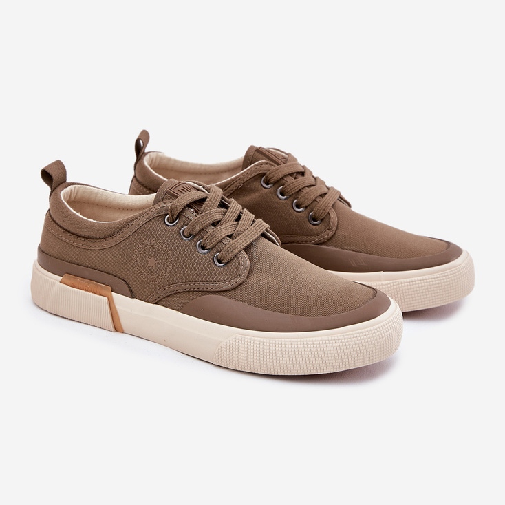 Material Material Men's Big Star RR174064 Tênis Khaki verde 1