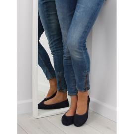 Bailarinas de malha azul marinho azul-marinho 1