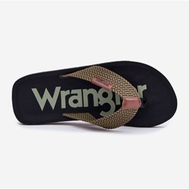 Flip -flops masculinos Wrangler Zane Flipflop Men Low 20251044.20251044.57b Verde 1