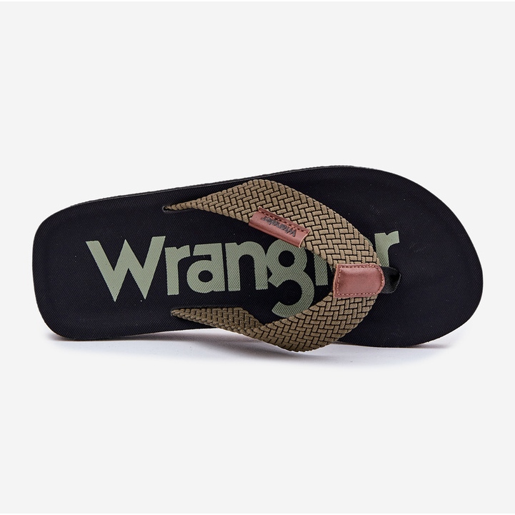 Flip -flops masculinos Wrangler Zane Flipflop Men Low 20251044.20251044.57b Verde 1