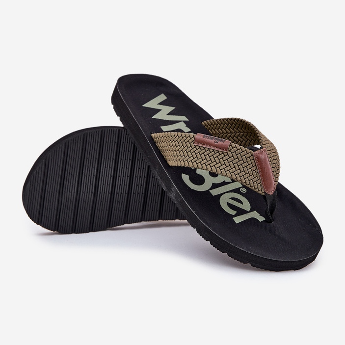 Flip -flops masculinos Wrangler Zane Flipflop Men Low 20251044.20251044.57b Verde 2