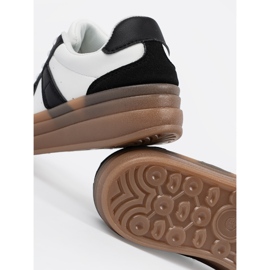 Shelvt Tênis plataforma preto e branco 2