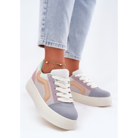 Inna Tênis plataforma feminino multicolorido 2