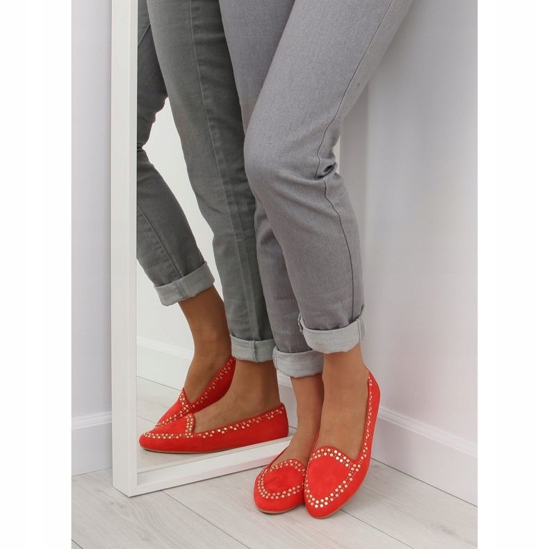Mocassins lordsy red 1389 Red vermelho 1