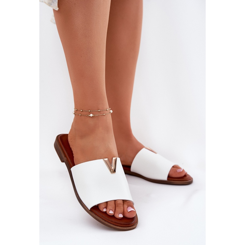 EVento Sumores femininos e ecológicos de grama plana branco 2