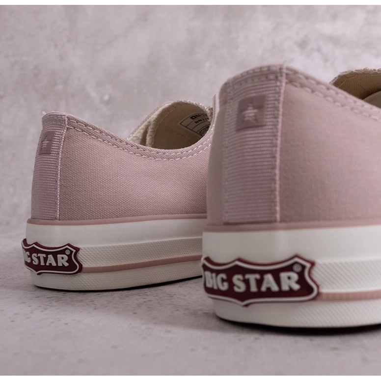 Tênis feminino Big Star NN274239 rosa 4