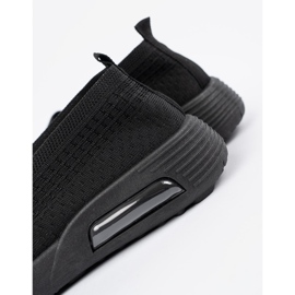 Shelvt Sapatos esportivos femininos confortáveis preto 1