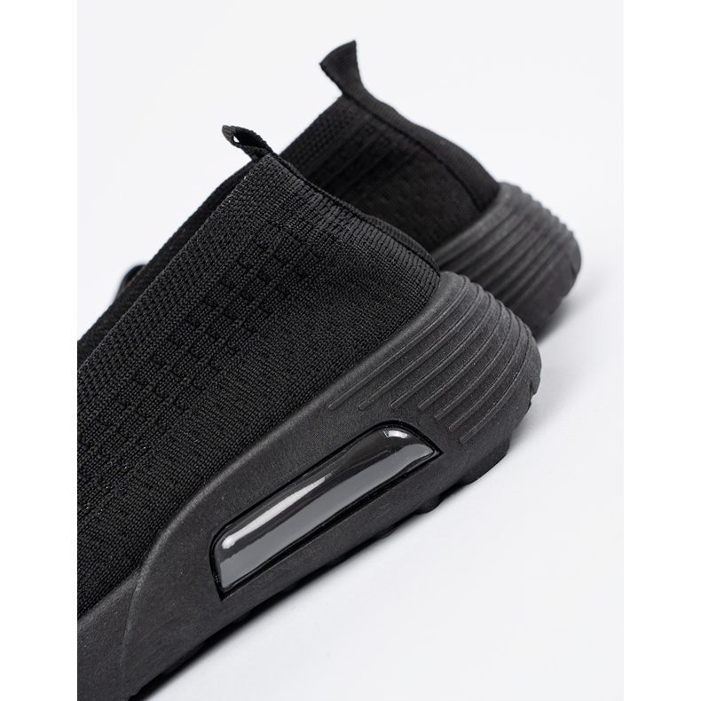 Shelvt Sapatos esportivos femininos confortáveis preto 1