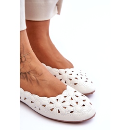 Evento Openwork Glossy Ballerina Feminino Branco Visionário 1