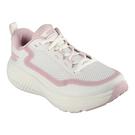 Tênis de corrida Skechers Go Run Supersonic Max 172086-ntpk branco 1