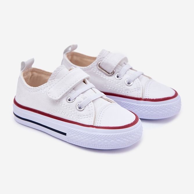 Inna Tênis de velcro branco 1