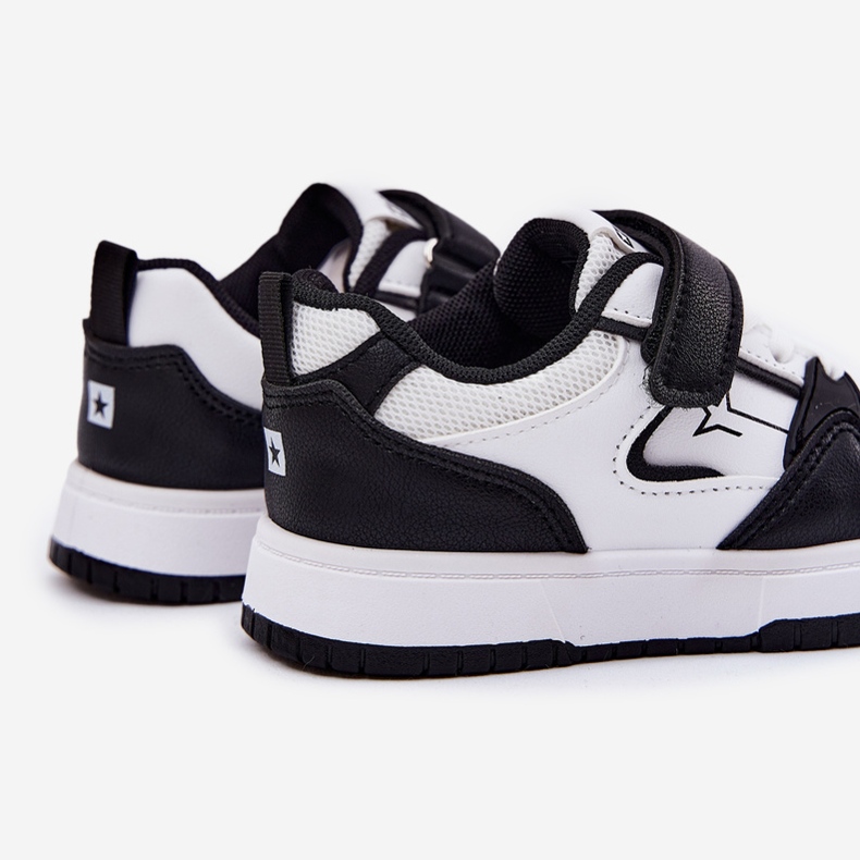 Big Star Sneakers de crianças leves RR374052 Branco e Preto 2