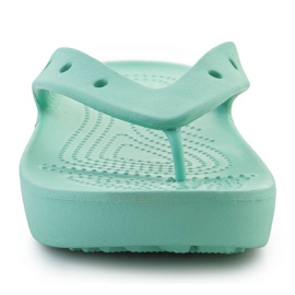 Flip-flops crocs clássico platfrom flip oxigênio 207714-3ug verde 1 Flip-flops crocs clássico platfrom flip oxigênio 207714-3ug verde 1