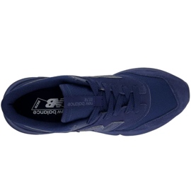 Sneakers masculinos New Balance 997 Esportes de estilo de vida esportiva Navy Shoes Sports Shoes (U997RMH) azul 1