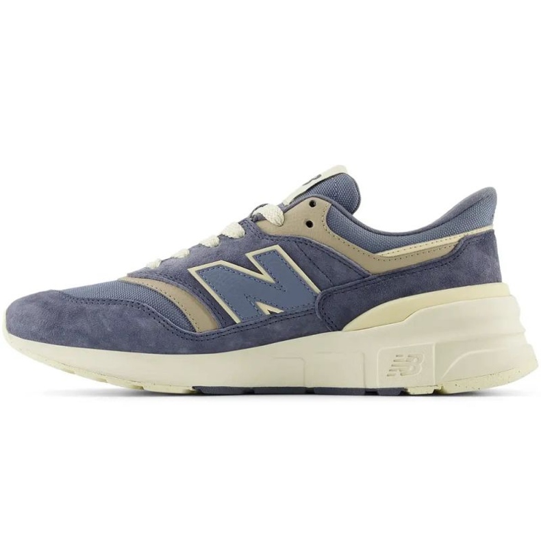 Tênis masculinos New Balance 997 Lifestyle Blue Suede Sports Shoes (U997Roc) azul 1