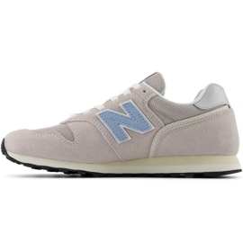 Sneakers femininos New Balance 373 Beige Suede Sports Shoes (WL373BL2) bege 1