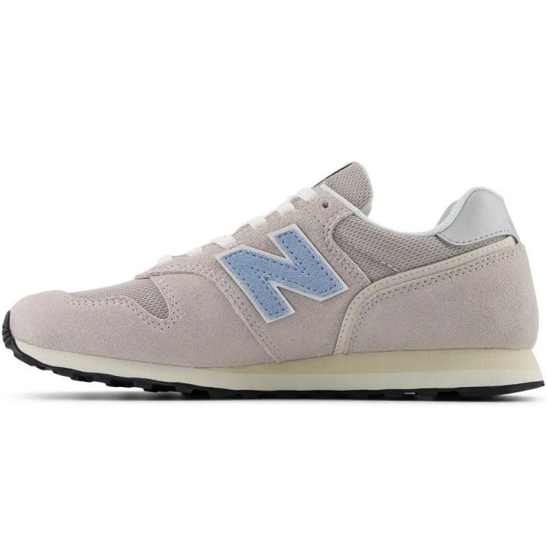 Sneakers femininos New Balance 373 Beige Suede Sports Shoes (WL373BL2) bege 1