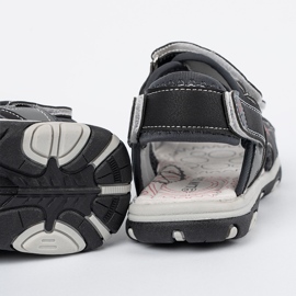 Shelvt Sandálias negras para meninos preto 1