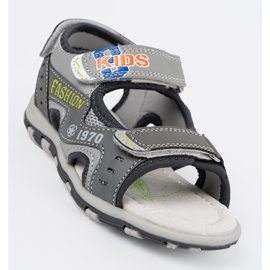 Shelvt Sandals Grey Boys cinza 1