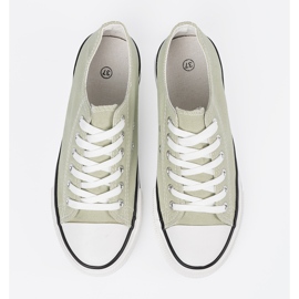 Shelvt Tênis materiais femininos verde 1