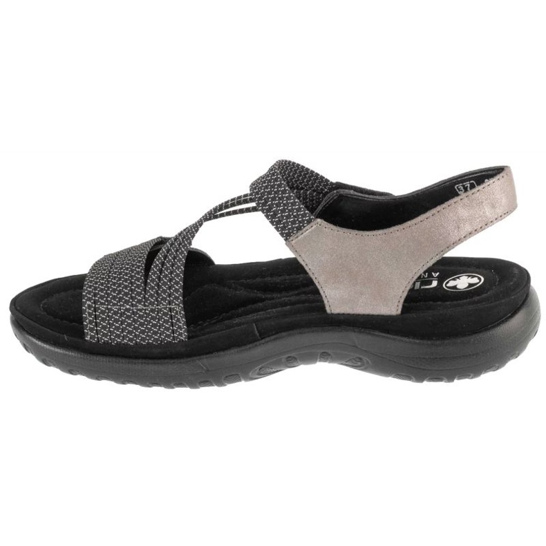 Rieker Sandals 64870-42 sandálias cinza 1