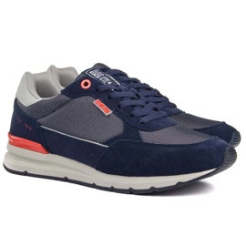 Sapatos esportivos masculinos Memória Espuma Big Star LL174122 Azul marinho 2