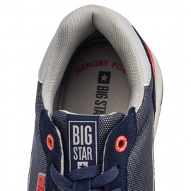 Sapatos esportivos masculinos Memória Espuma Big Star LL174122 Azul marinho 1