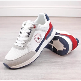 Sapatos esportivos masculinos Memória Espuma Big Star LL174255 101 Branco 2