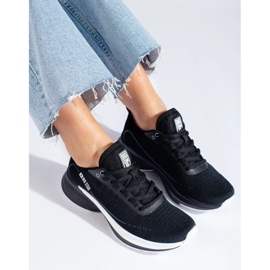 Tênis sapatos femininos Big Star ll274327 preto 2