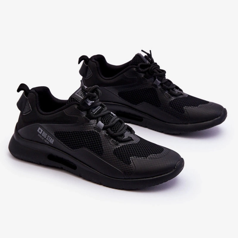 Tênis sapatos femininos Big Star LL274372 Black 1