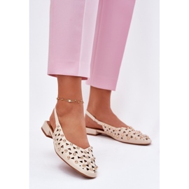 Inna Decorada Ballerinas de HEED Decorada Beige bege 2