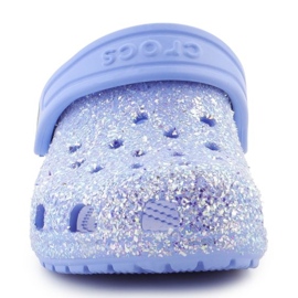 CROCS CLASSY GLITTER EXPRESSO T 206992-5Q6 FLAPS azul 1