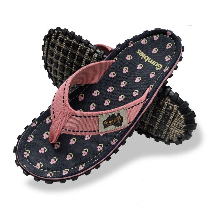 Ilha de Gumbies japoneses Flip-Flope Primrose GU-FFISL150 rosa 1