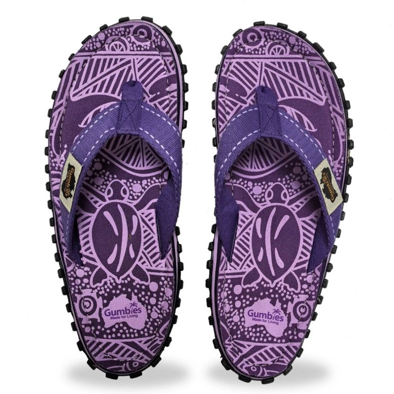 Ilhas japonesas de Gumbies Flip-flops Unissex Purple Signature GU-FFISL151 tolet 1