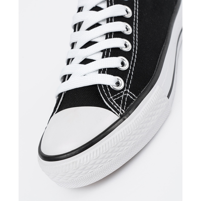 Tênis pretos clássicos femininos 1