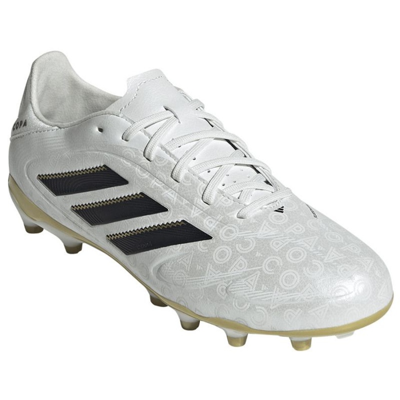 Adidas Copa Pure III League FG/MG JR2887 Sapatos de futebol branco 2