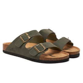 ONeill Oniill Vince Slider baixo 9024105252A Flippers verde 1