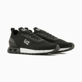 EA7 Emporio Armani Legacy Knit Sneakers X8X171-XK373-N181 preto 1