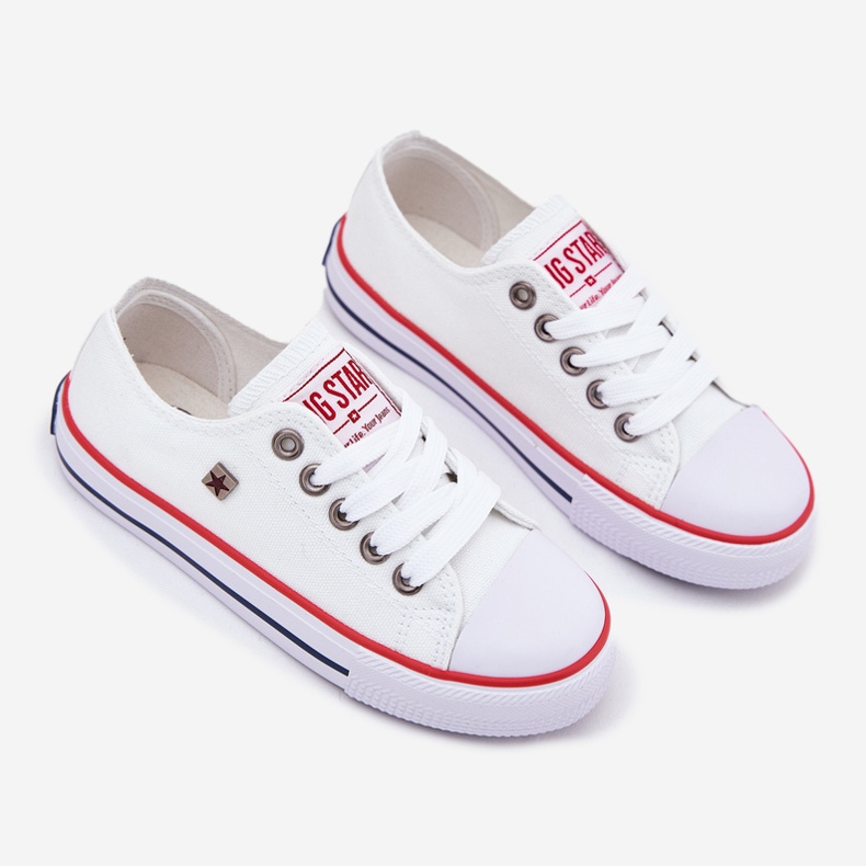 Tênis Clássico Infantil Big Star DD374160 Branco 2